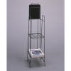 BLACK MAGAZINE RACK NEWSPAPER RACK  21-500