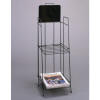 BLACK TABLOID RACK NEWSPAPER DISPLAY RACK 21-502