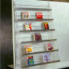 Shelf Mount Magazine & Calendar Display