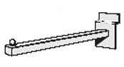 Slatwall 12" Straight Arm