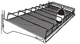 Madix Gravity Feed Shelves and Shelving
